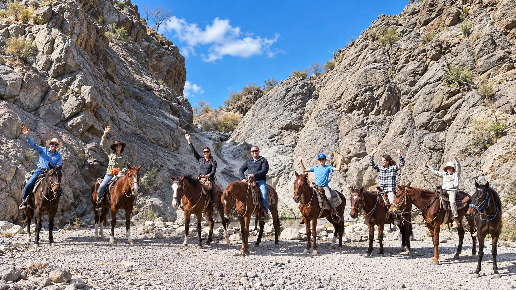 Horseback riding in loreto