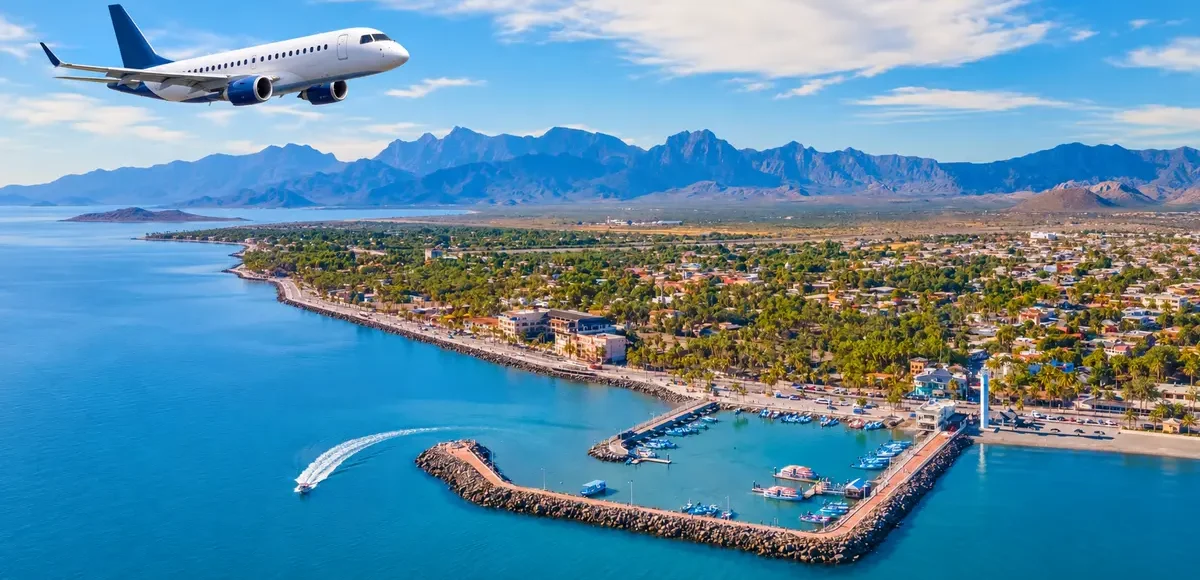 San Diego to Loreto Flight