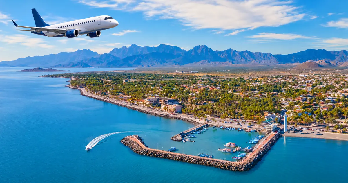 San Diego to Loreto Flight